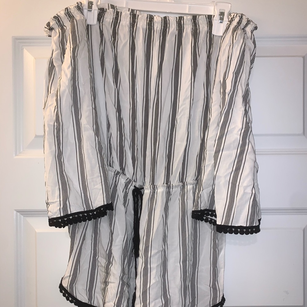 Off the shoulder romper